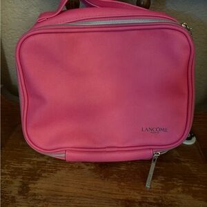 Lancome Pink Cosmetic Bag Train case